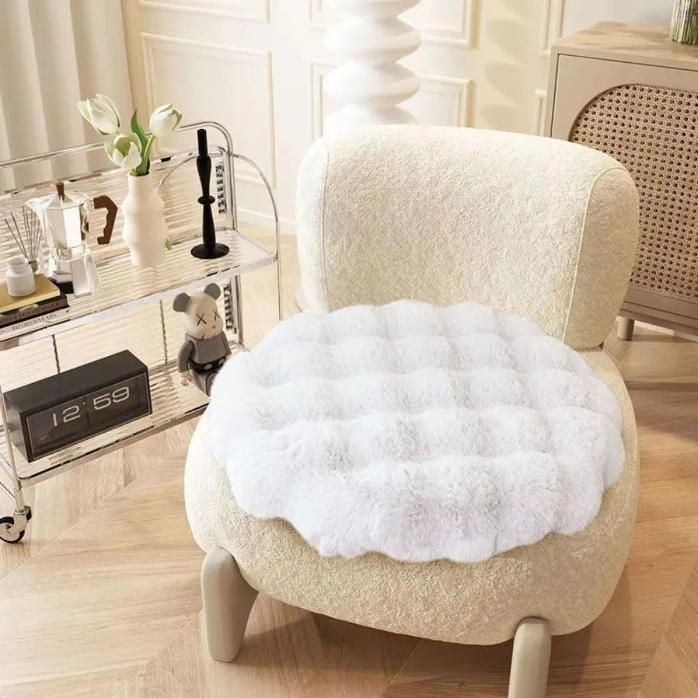 Round Washable Pet Mat – Non-Slip Plush Cat & Dog Sleeping Pad Pet Sleeping Mat Nixie