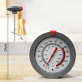 Instant Read Stainless Steel Food Thermometer – Dual Scale BBQ Food Thermometer Nixie B-29cm