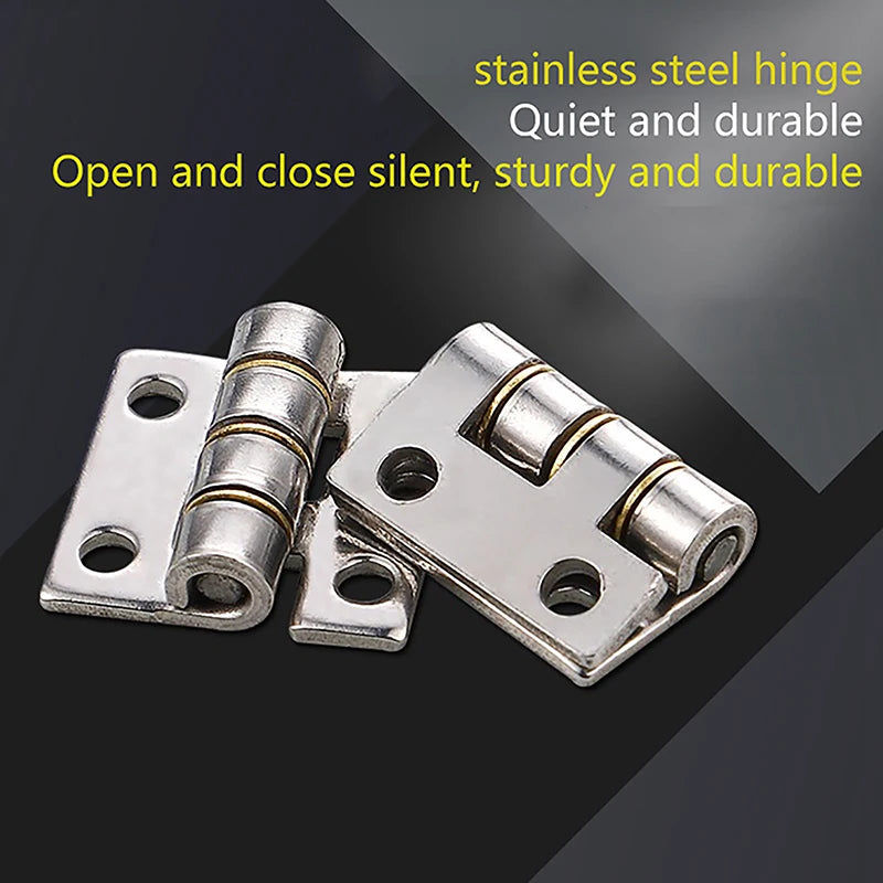 304 Stainless Steel Miniature Flat Hinge – Doors & Cabinets Door Hinge Nixie One Size