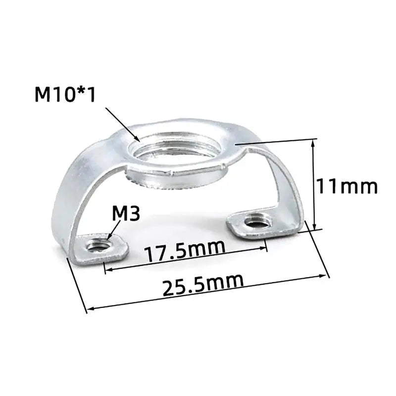 Ceramic Lamp Base Holder E27 GU10 E14 M10 Support Bracket 20pcs