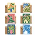 Boho Floral Thank You Cards with Envelopes – 12 or 24 Pack Greeting Note Cards Nixie 6 Cards Envelopes-B