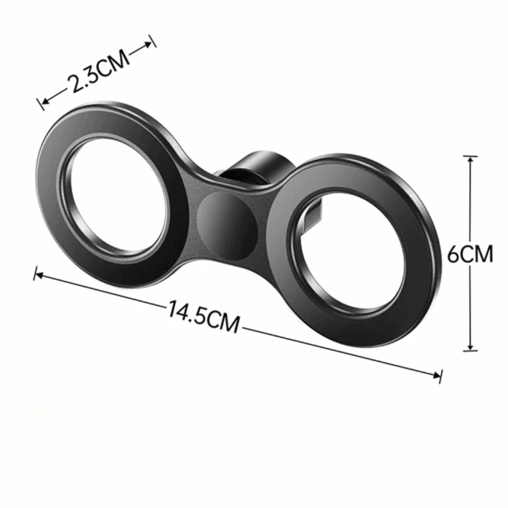 Dual Magnetic Car Phone Mount – 17mm Ball Head Holder