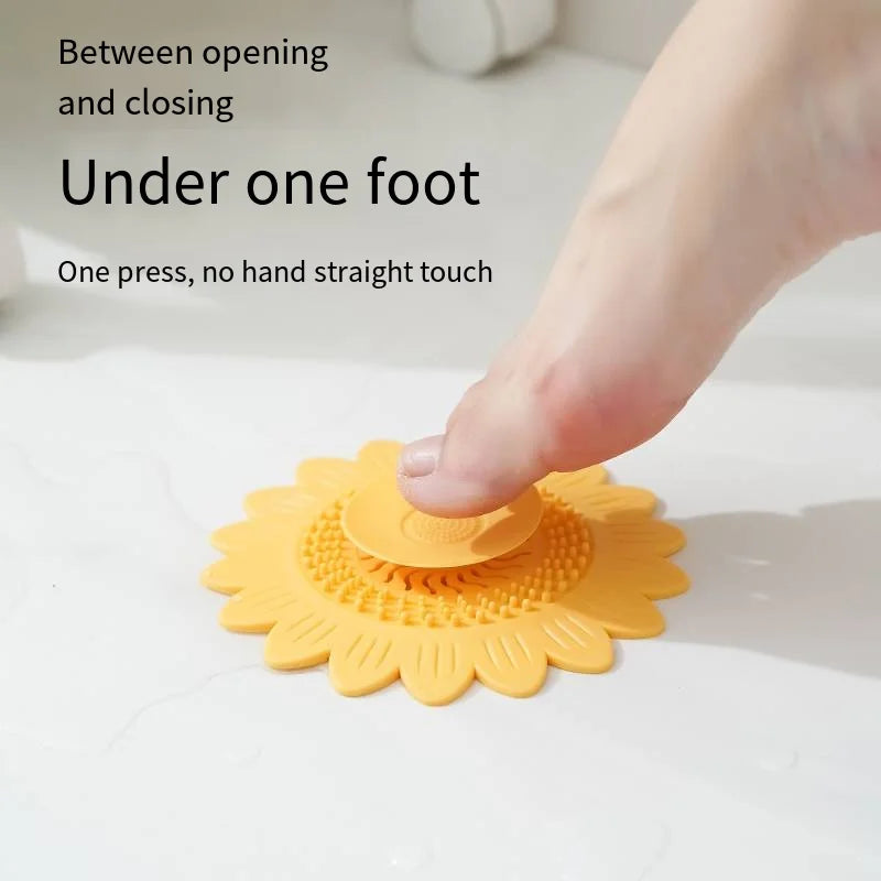 Flower Floor Drain Deodorant Filter Pad – Kitchen & Bathroom