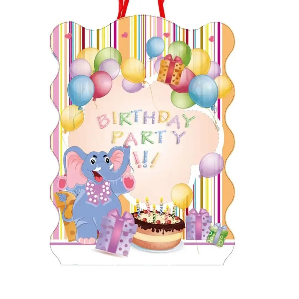 Birthday Pinata DIY Party Decoration – 5 Colors, Favor Bags Party Pinata Nixie