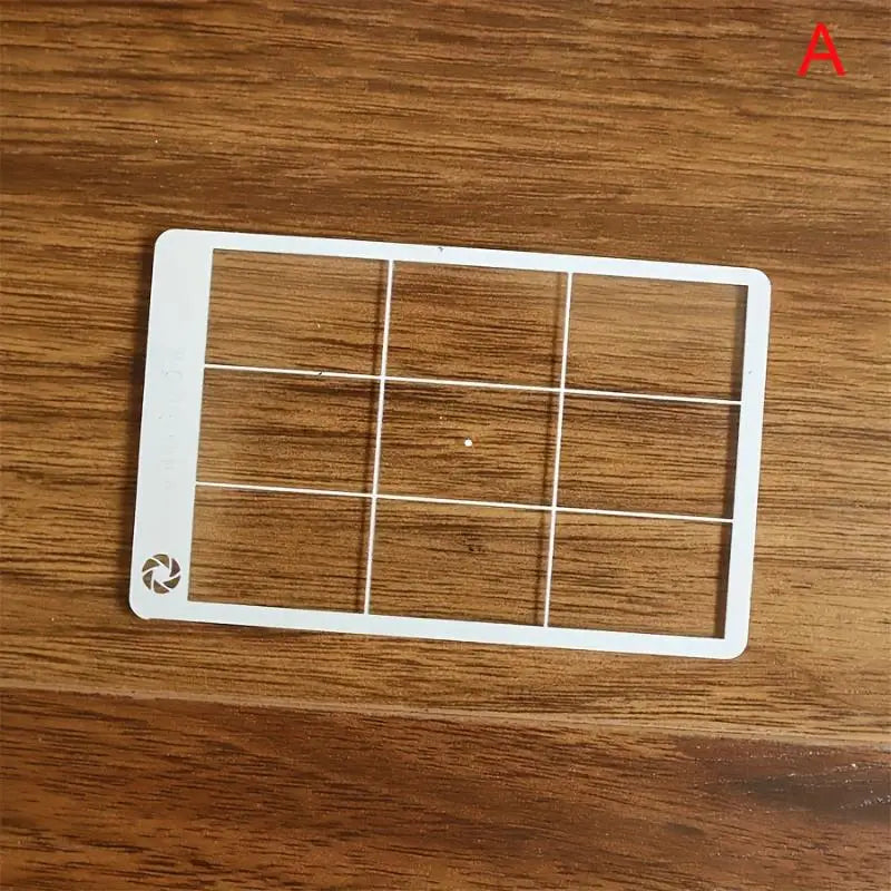 Fibonacci Golden Ratio Viewfinder Composition Ruler 1 or 3 Pcs Photography Composition Tool Nixie A