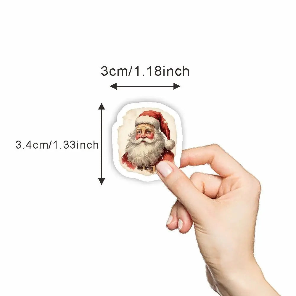 250Pcs Christmas Stickers Roll – Self-Adhesive Holiday Labels Christmas Stickers Nixie