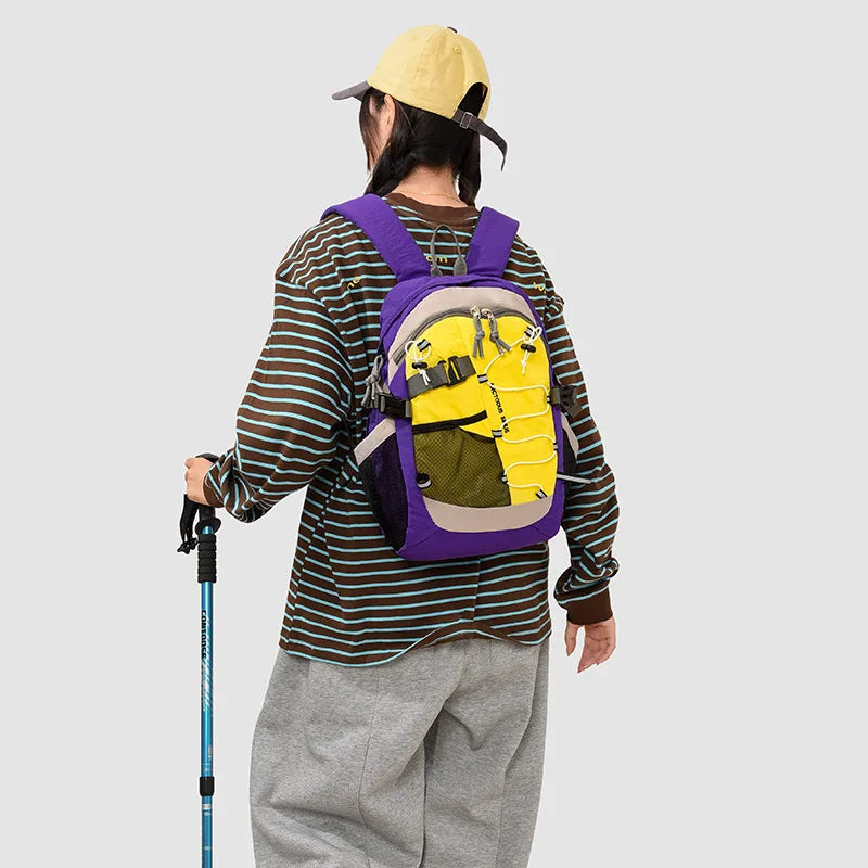 Nixie Color-Block Lightweight Hiking Backpack – Unisex