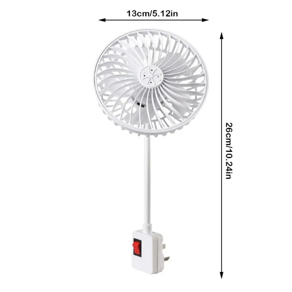 360° Rotatable Wall Socket Fan | Low Noise, Energy Saving Wall Socket Fan Nixie