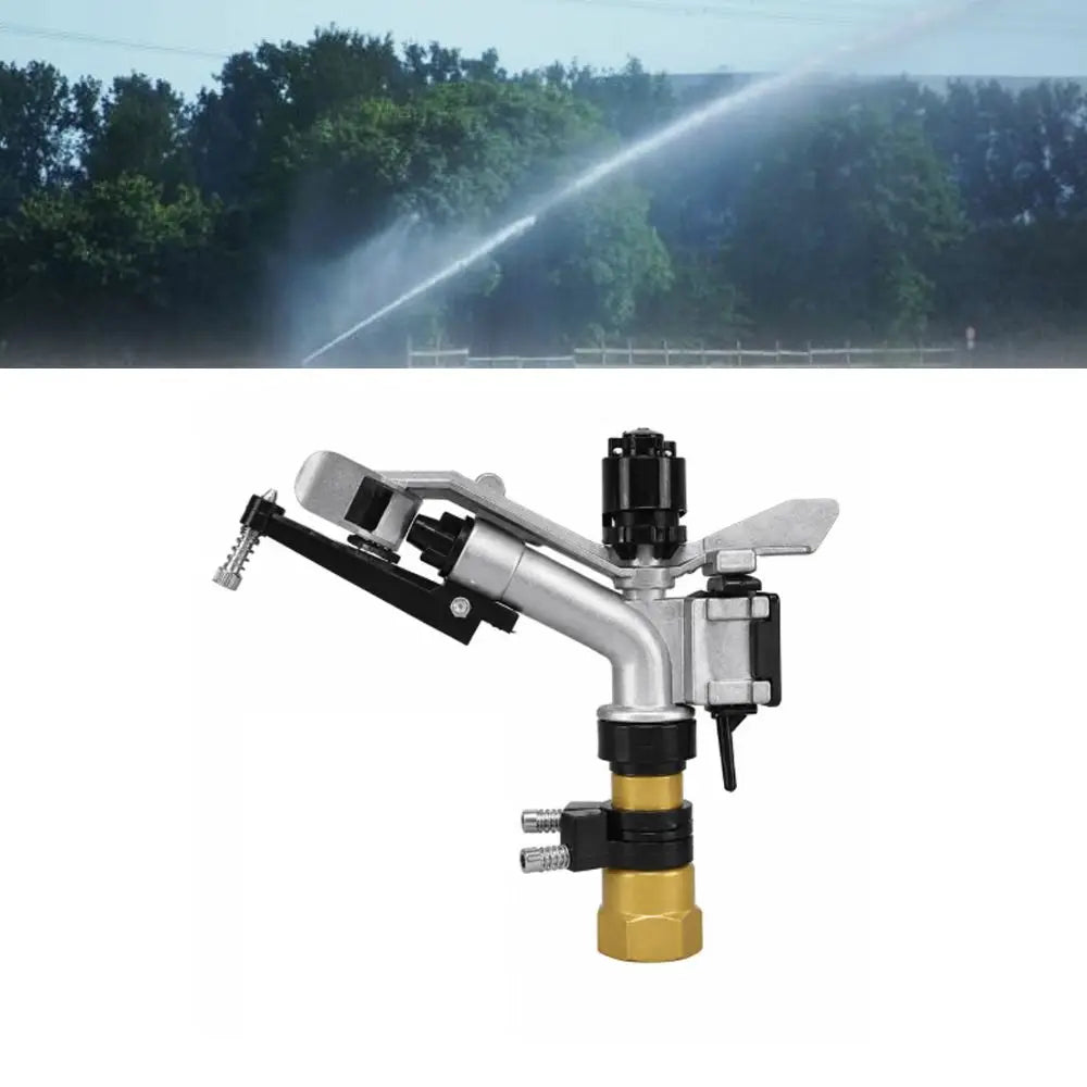 1" DN25 Auto Rotating Impact Sprinkler | 360° Garden Irrigation Garden Impact Sprinkler Nixie
