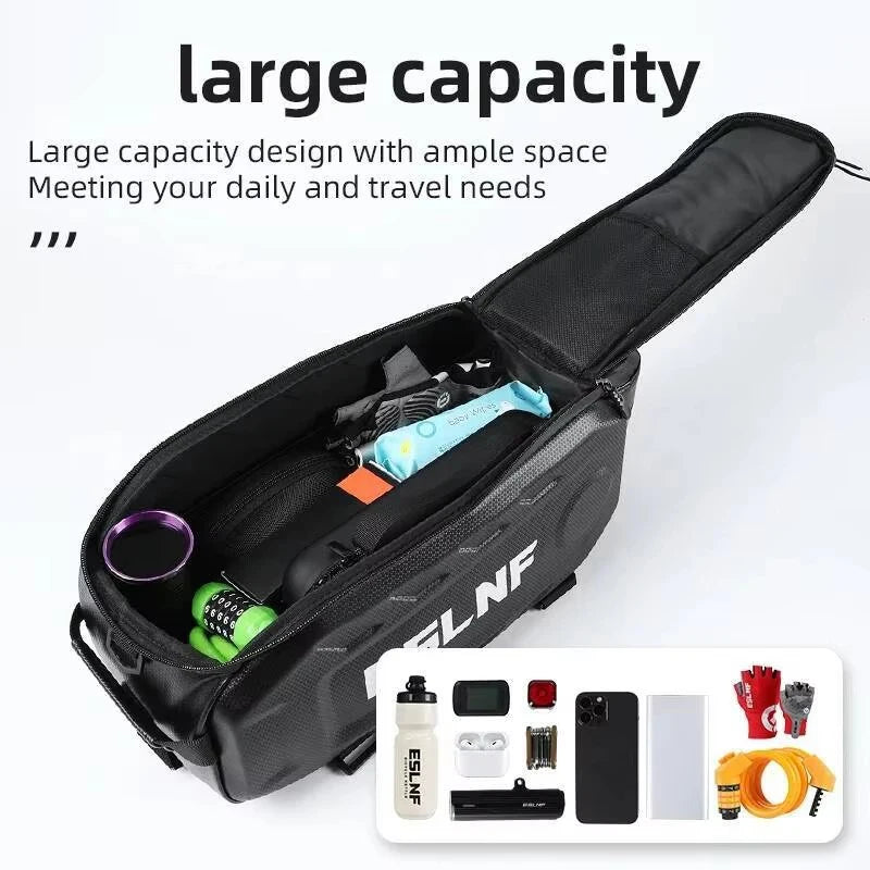 17L Hard Shell Waterproof Bike Rear Rack Bag – MTB & E-Bike Bicycle Trunk Bag Nixie