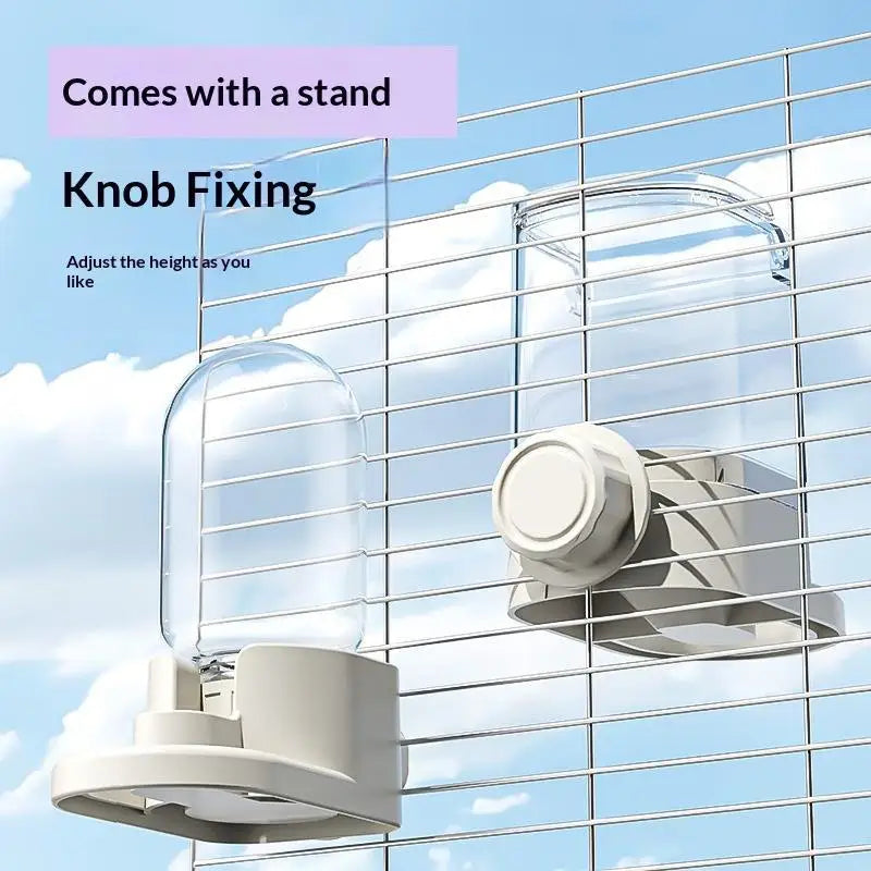 Automatic Bird Water Drinker & Feeder – Parrot Canary Finch Bird Feeder Waterer Nixie