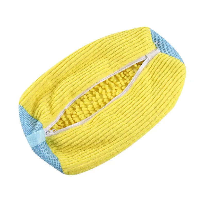 Shoe Washing Bag – Durable Mesh Laundry Bag for Sneakers Shoe Laundry Bag Nixie YELLOW