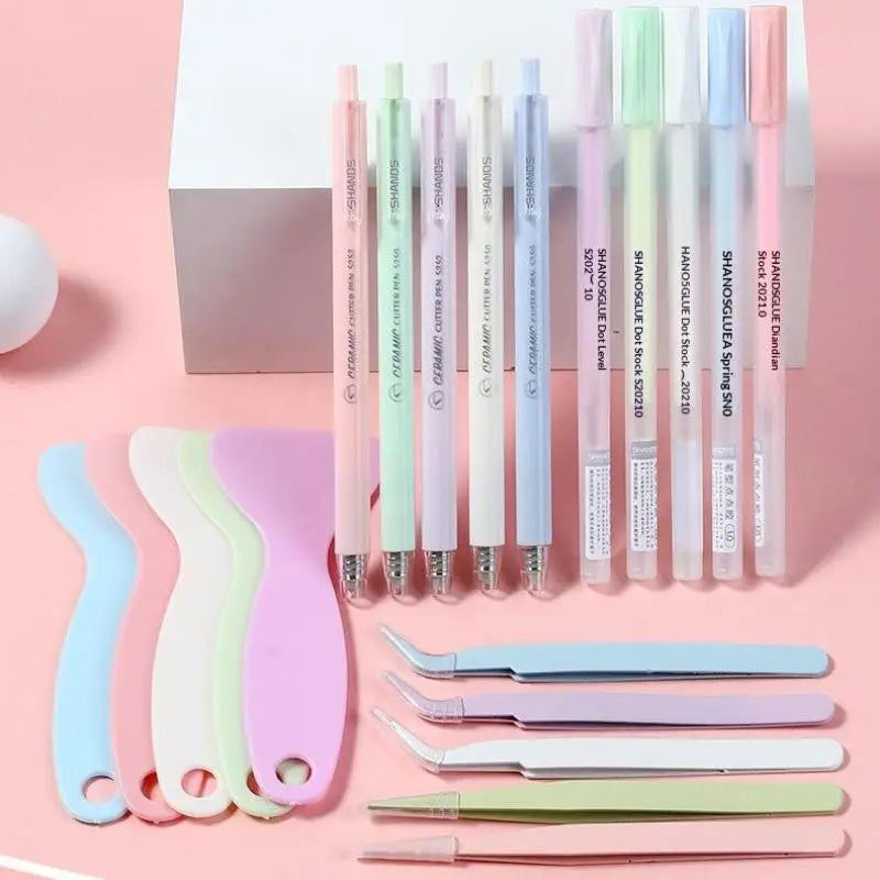 4-Piece DIY Journal Craft Kit – Glue Pen, Carving Knife & Tools DIY Craft Tool Set Nixie