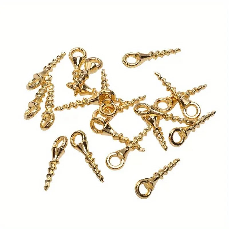 100 Mini Aluminum Eye Screws M2x3 – Wood, Wall & DIY Projects Eye Screws Nixie