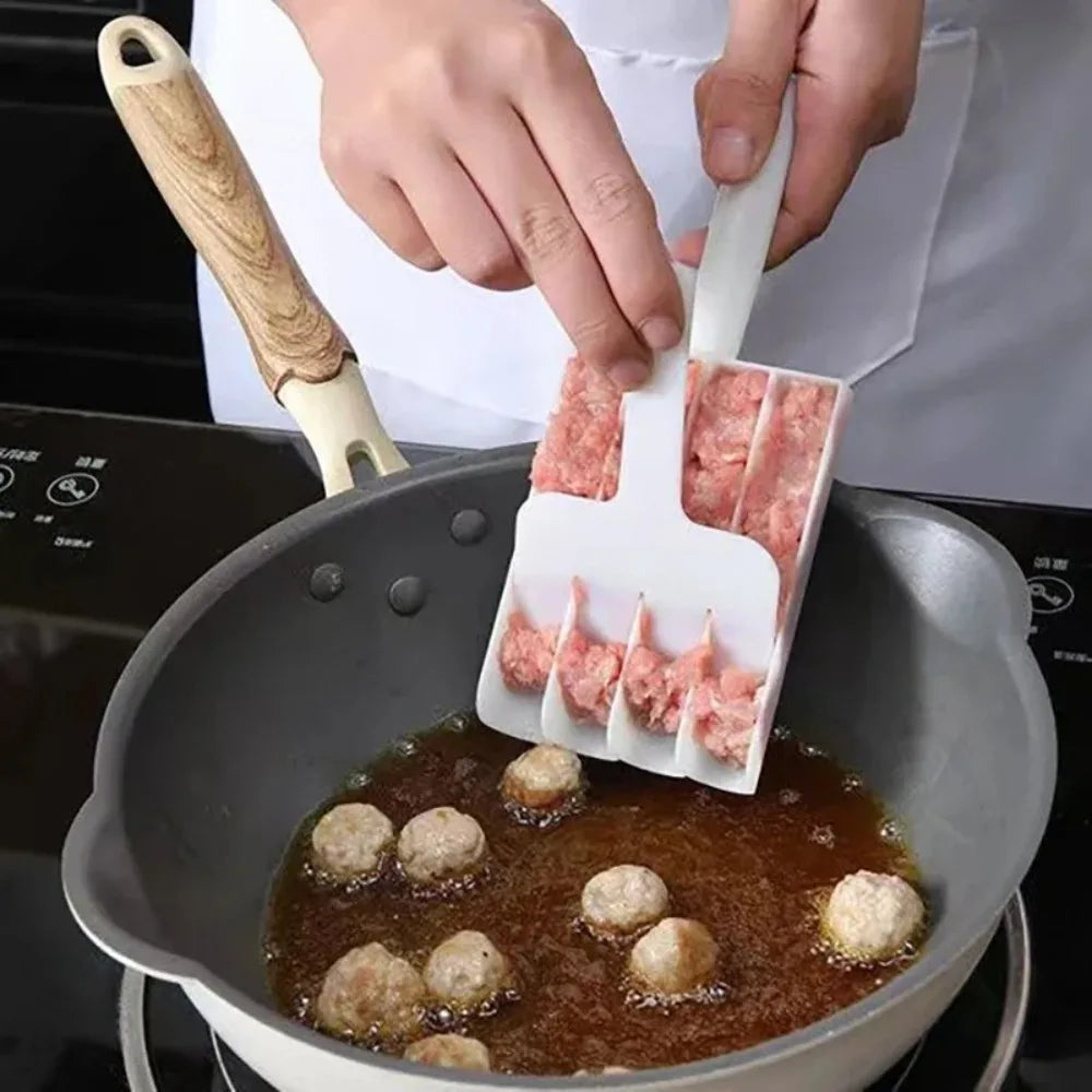 3-Head Meatball Maker Mold – Fish Balls & Dumpling Tool