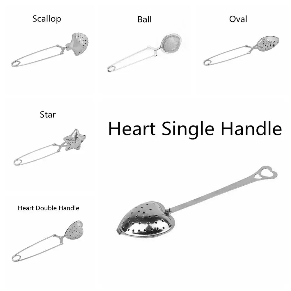 Stainless Steel Tea Infuser Loose Leaf Strainer – Fun Shapes