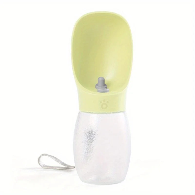Nixie 300ML Portable Pet Water Bottle for Dogs & Cats Pet Water Bottle Nixie yellow 300ml