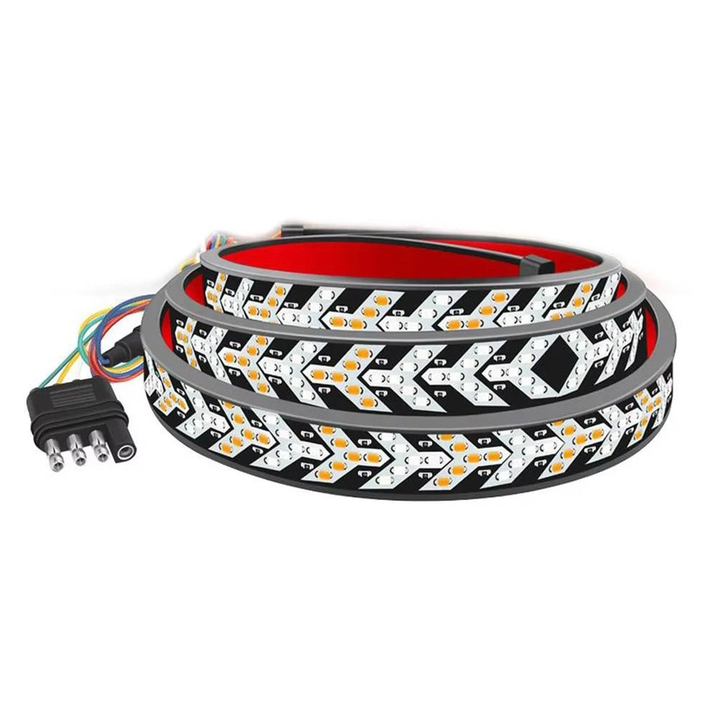 LED Tailgate Light Strip | Brake, Turn Signal, No-Drill LED Tailgate Light Bar Nixie 2M