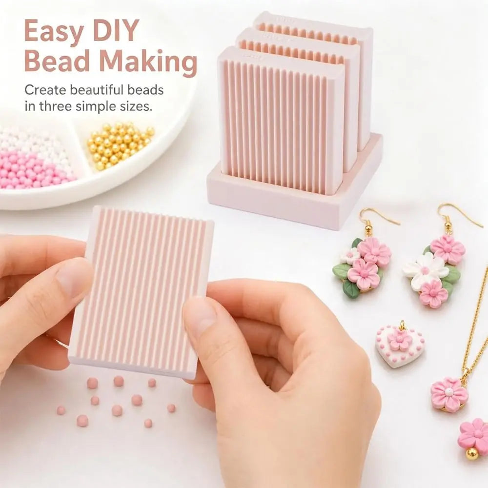 Mini Polymer Clay Bead Maker – 1mm, 1.5mm & 2mm Ball Roller Set