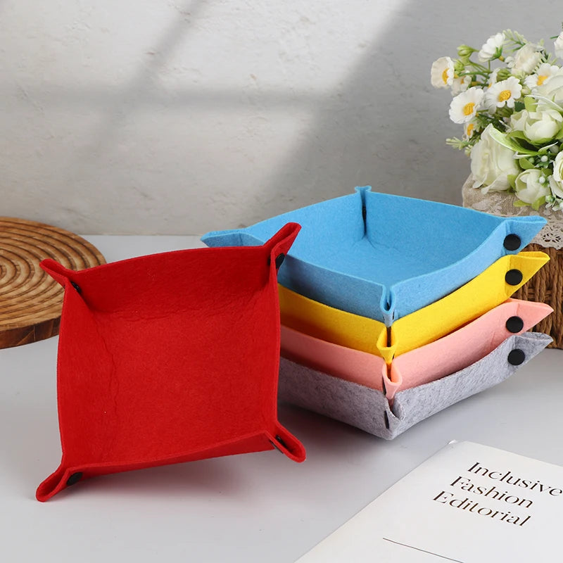 Felt Desk Organizer Storage Rack – Office, Kids & Mouse Pad Felt Desk Organizer Nixie