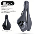 ESLNF Ultralight MTB Bike Saddle – Shock-Absorbing Bicycle Seat MTB Bike Saddle Nixie Black