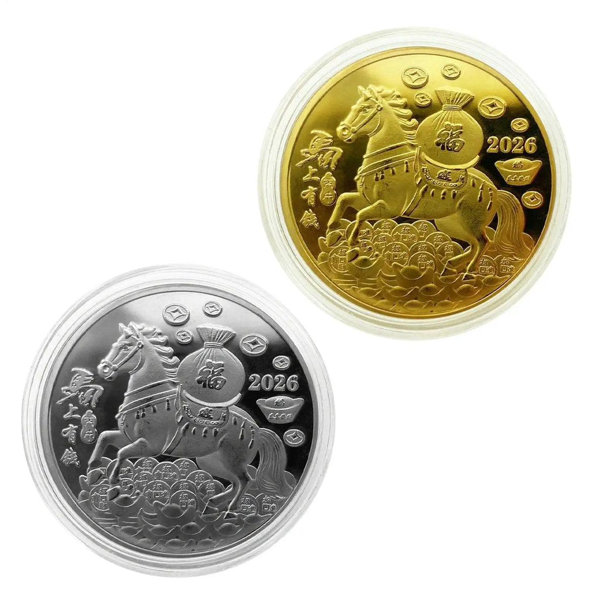 2026 Year of the Horse Collectible Coin – Chinese New Year Gift Collectible Coin Nixie