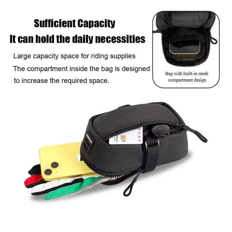 Ultralight Waterproof Bike Saddle Bag – MTB Seat Storage Pouch Bike Saddle Bag Nixie