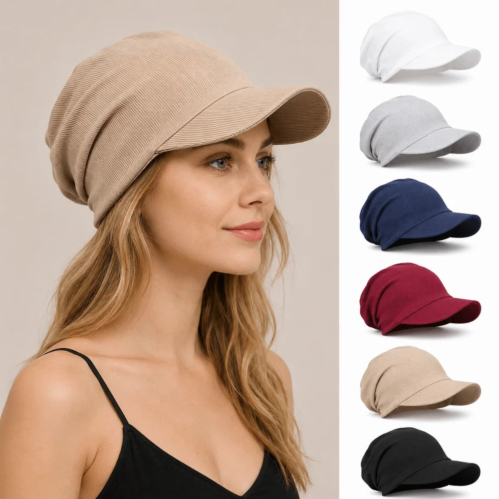 Slouchy Visor Sun Hat – Breathable UV Protection for Women Sun Visor Hat Nixie