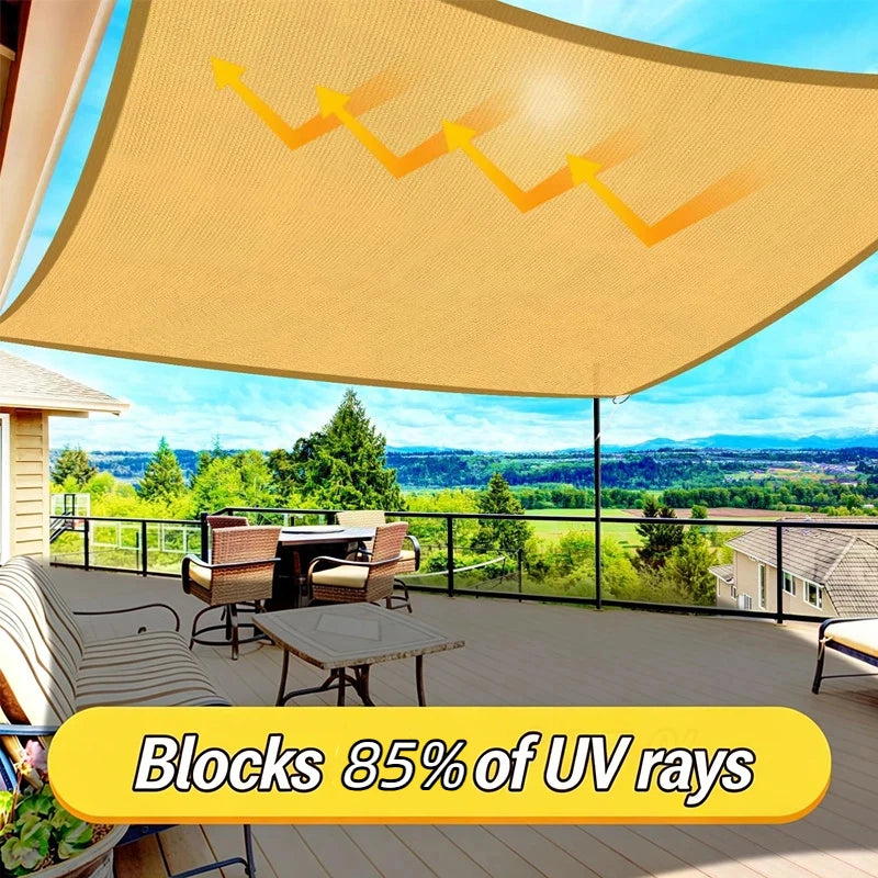 UV Protection Shade Net 85% Shading | Outdoor Garden Sunshade