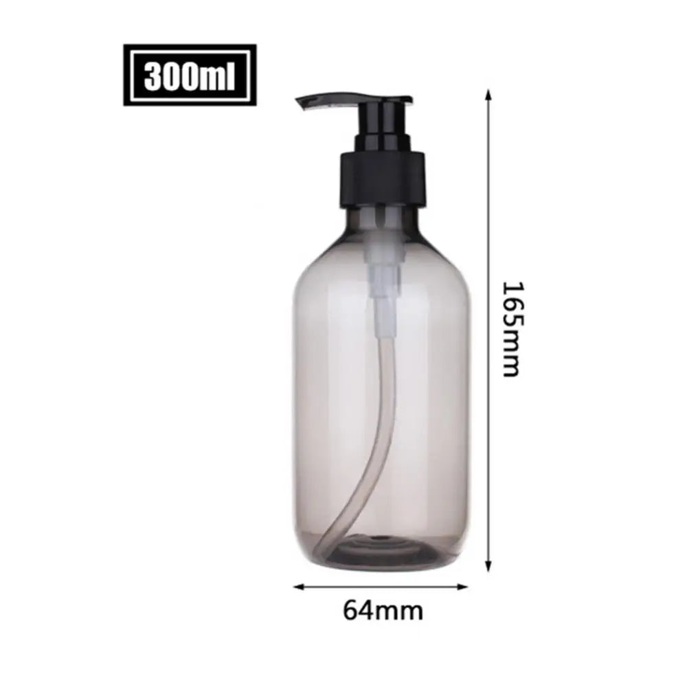 300/500ml Pump Soap Dispenser Bottle – Shampoo & Shower Gel Soap Dispenser Bottle Nixie