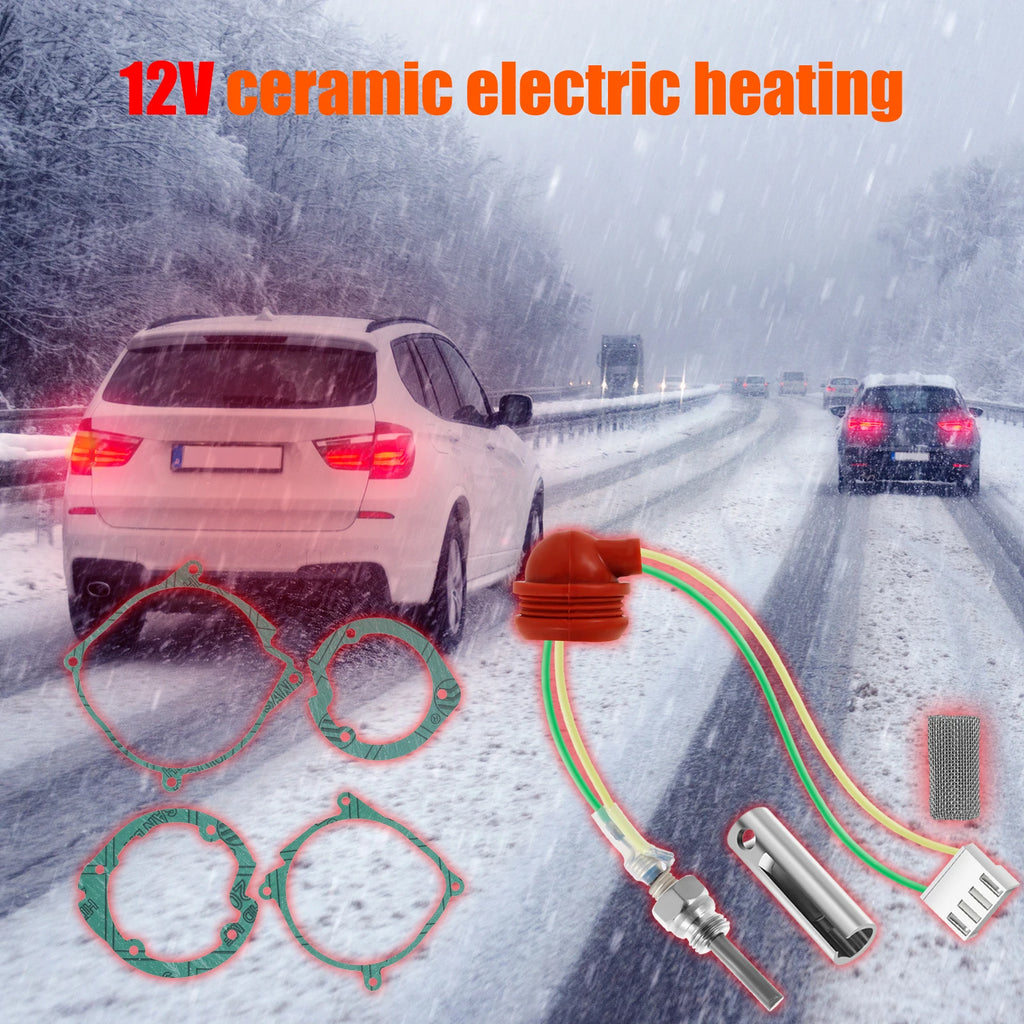 12V Glow Plug Repair Kit for 2KW 5KW 8KW Diesel Parking Heater Heater Repair Kit Nixie