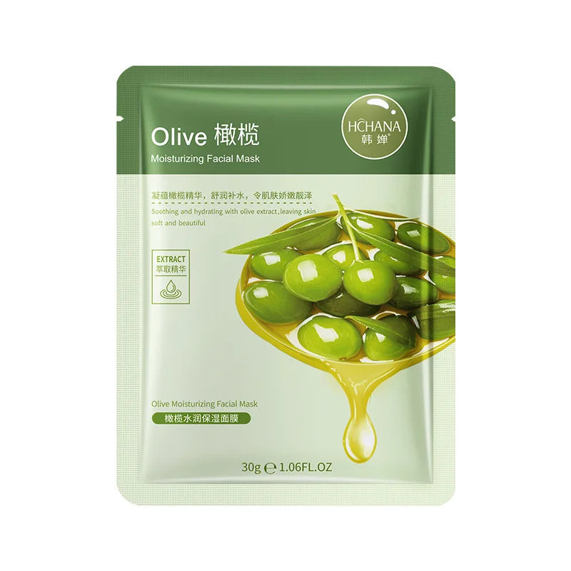 HanChan Plant Facial Mask – Moisturizing & Oil Control 30g Facial Sheet Mask Nixie