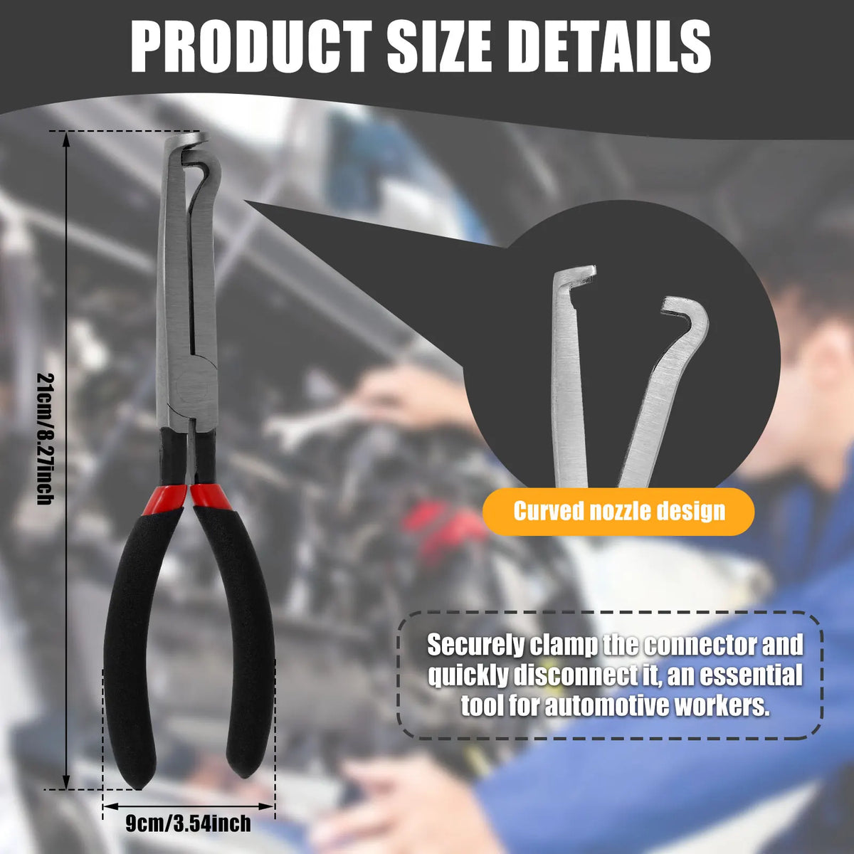 Automotive Electrical Connector Disconnect Pliers | Nixie Automotive Disconnect Pliers Nixie