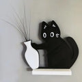 3D Printed Kitten Vase Refrigerator Magnet – Cute Home Decor
