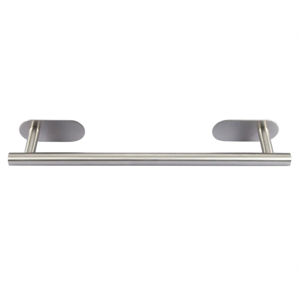 Stainless Steel Self-Adhesive Towel Bar – No Drill Wall Mount Towel Bar Nixie
