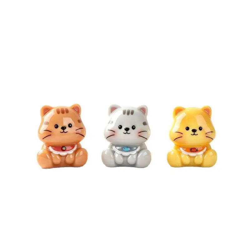 Mini Cat Figurines 6-Piece Set – Kitten Home & Desk Decor Mini Cat Figurines Nixie