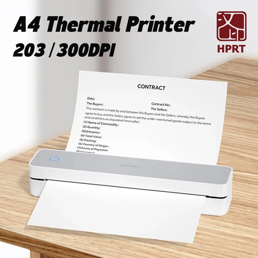 HPRT MT610/MT610Pro Portable A4 Inkless Thermal Printer Portable Thermal Printer Nixie