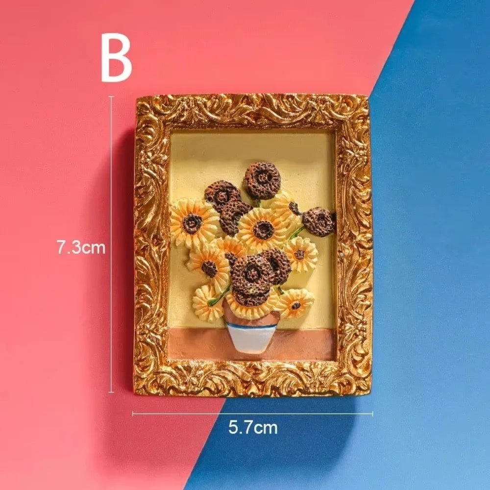 3D Cartoon Resin Fridge Magnets – Picture Frame Home Decor Decorative Fridge Magnet Nixie