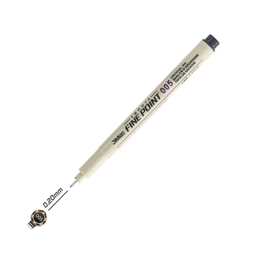 Micron Pigment Liner Pen – Fine Line Hook Art Drawing Pen Pigment Liner Pen Nixie 005