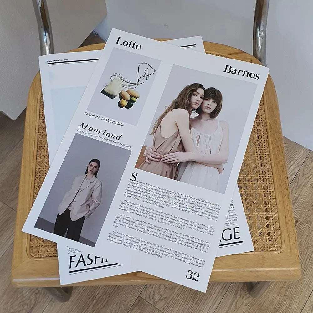English Newspaper Style Photography Prop Sheet 62×42cm Photography Prop Nixie
