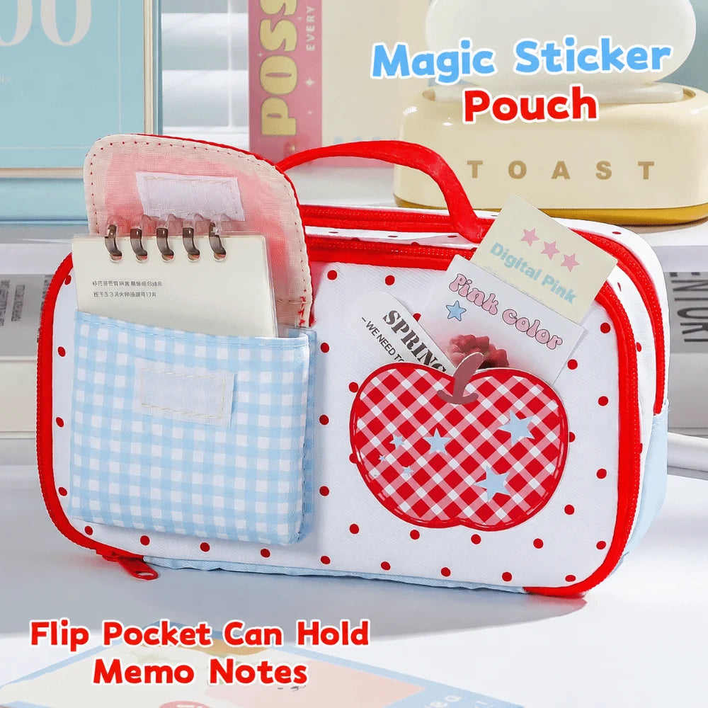 Kawaii Large Capacity Pencil Case 9-Layer Stationery Bag