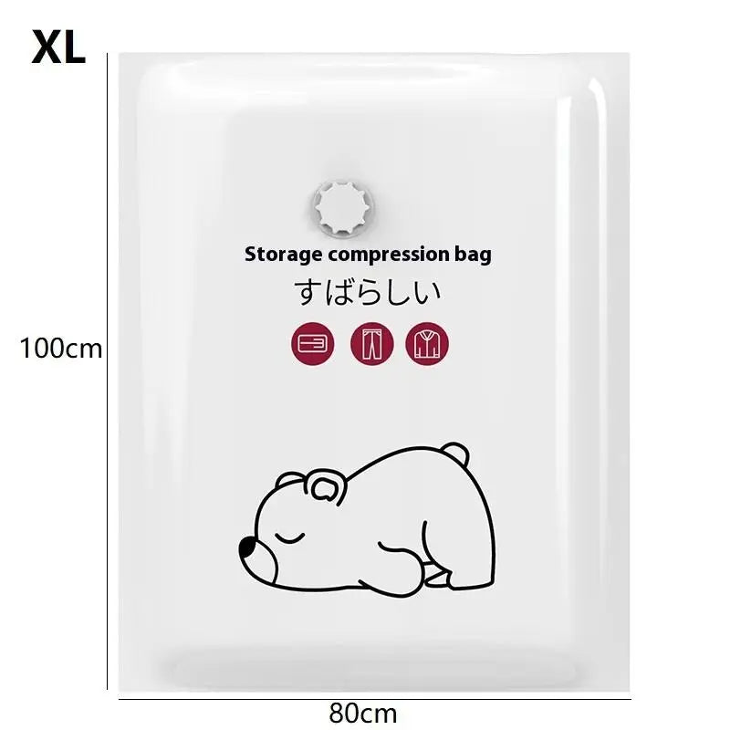 Vacuum Storage Bags for Clothes & Quilts | Space-Saving PA+PE