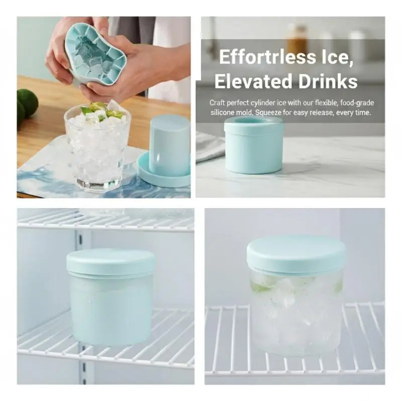 Food-Grade Silicone Ice Tray Mini Mold – DIY Ice Maker Silicone Ice Mold Nixie