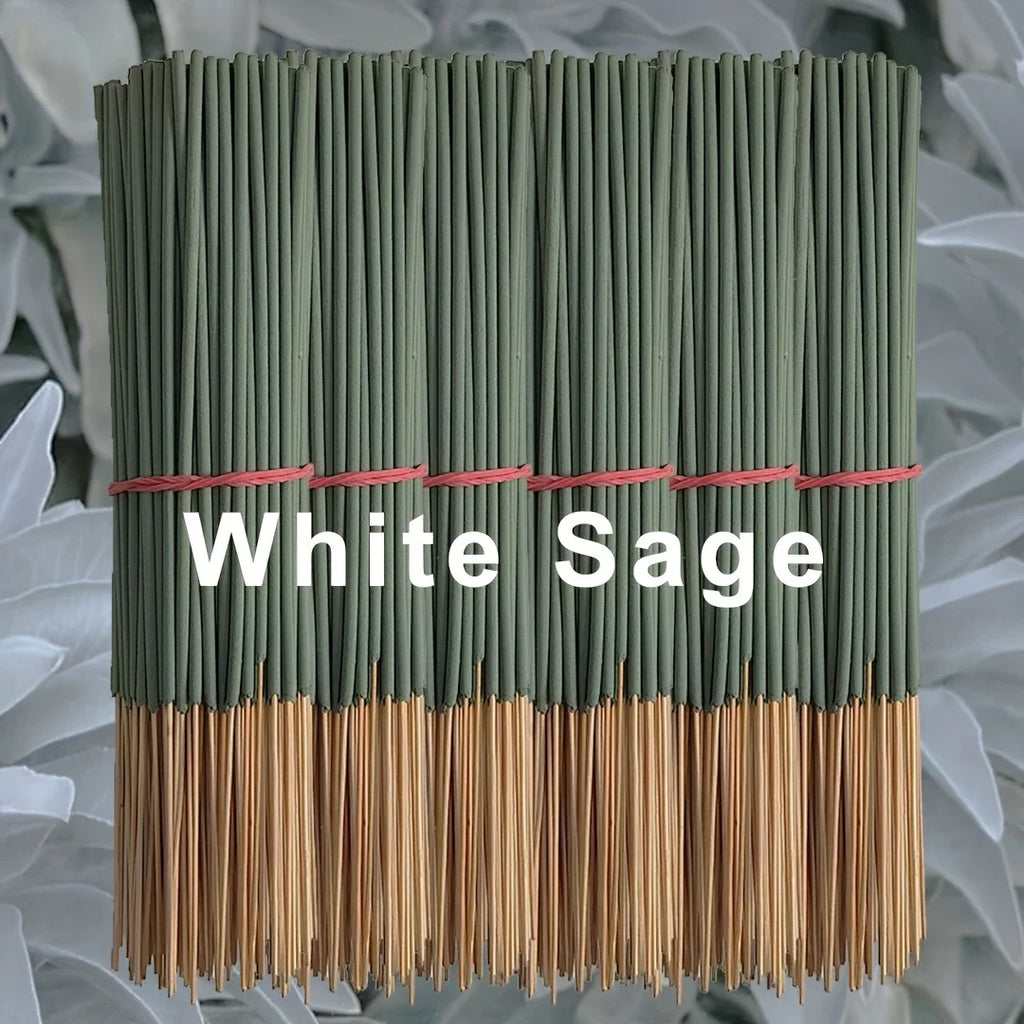 20pcs White Rat Tail Grass Incense Sticks – Yoga & Meditation Incense Sticks Nixie