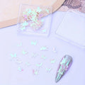 50PCS Iridescent Butterfly Sequins for Nail Art & DIY Decor Nail Art Sequins Nixie 01-about 50pcs