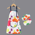Kids Waterproof Painting Apron – Art Bib for Drawing & Baking Kids Art Apron Nixie 1
