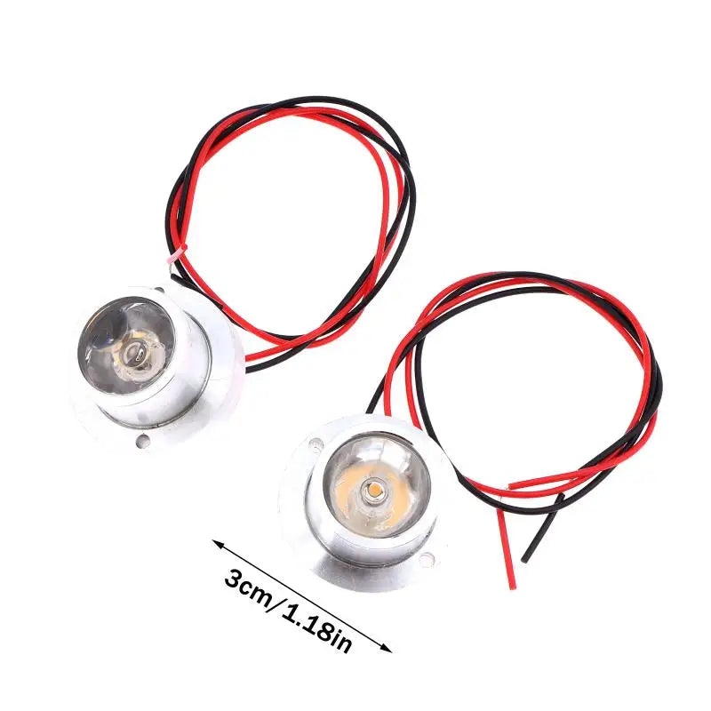 1W LED Embedded Spotlight DC 5V 12V 24V Step & Corridor Lamp