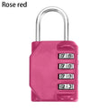 4-Digit Resettable Combination Padlock – Waterproof Travel Lock