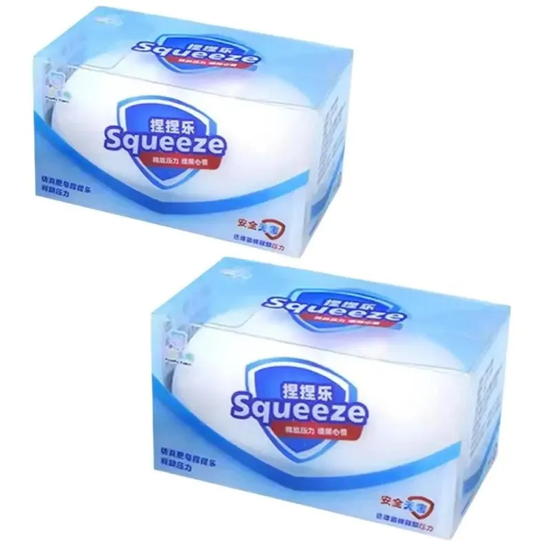 Soap Ball Squishy Fidget Toy – Soft Squeeze Stress Ball