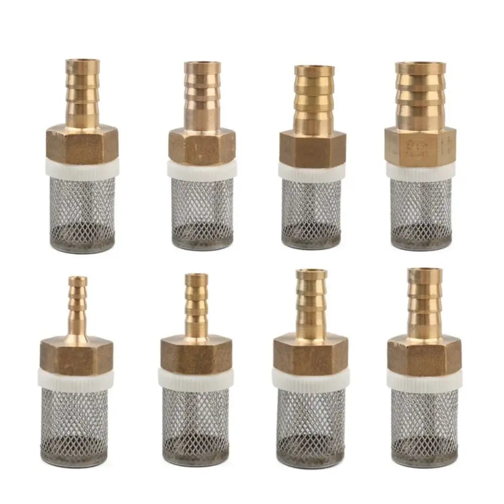 Brass Stainless Steel Hose Filter Sprayer Pump 6–19mm Pump Hose Filter Nixie